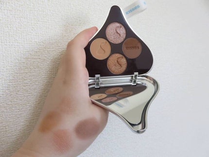 キスチョコレート プレイカラーアイズ/ETUDE/アイシャドウパレットを使ったクチコミ(4枚目)