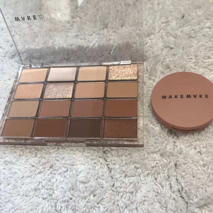ソフトブラーリングアイパレット/wakemake/アイシャドウパレットを使ったクチコミ(1枚目)