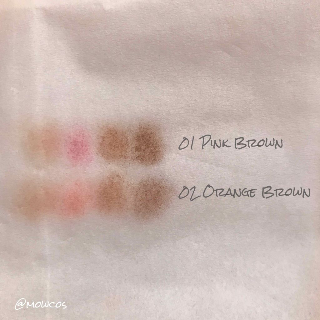 カラーパウダーアイブロウ/ヘビーローテーション/パウダーアイブロウを使ったクチコミ(2枚目)