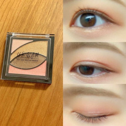 UR GLAM VELVET EYE COLOR PALETTE/U R GLAM/アイシャドウパレットを使ったクチコミ(4枚目)