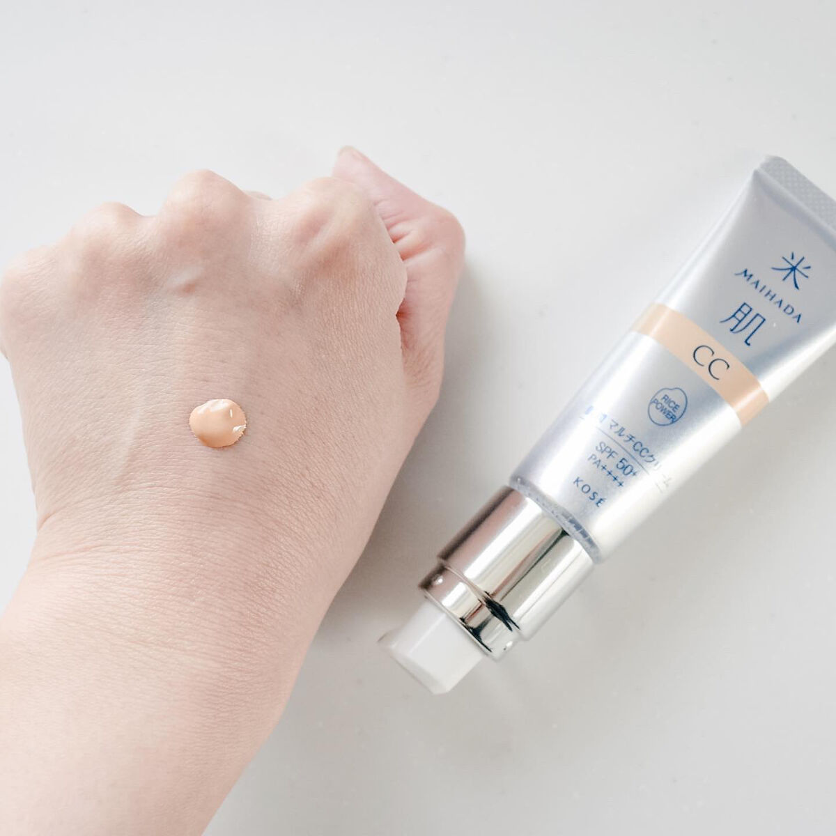 肌潤　マルチCCクリーム/米肌/CCクリームを使ったクチコミ（2枚目）