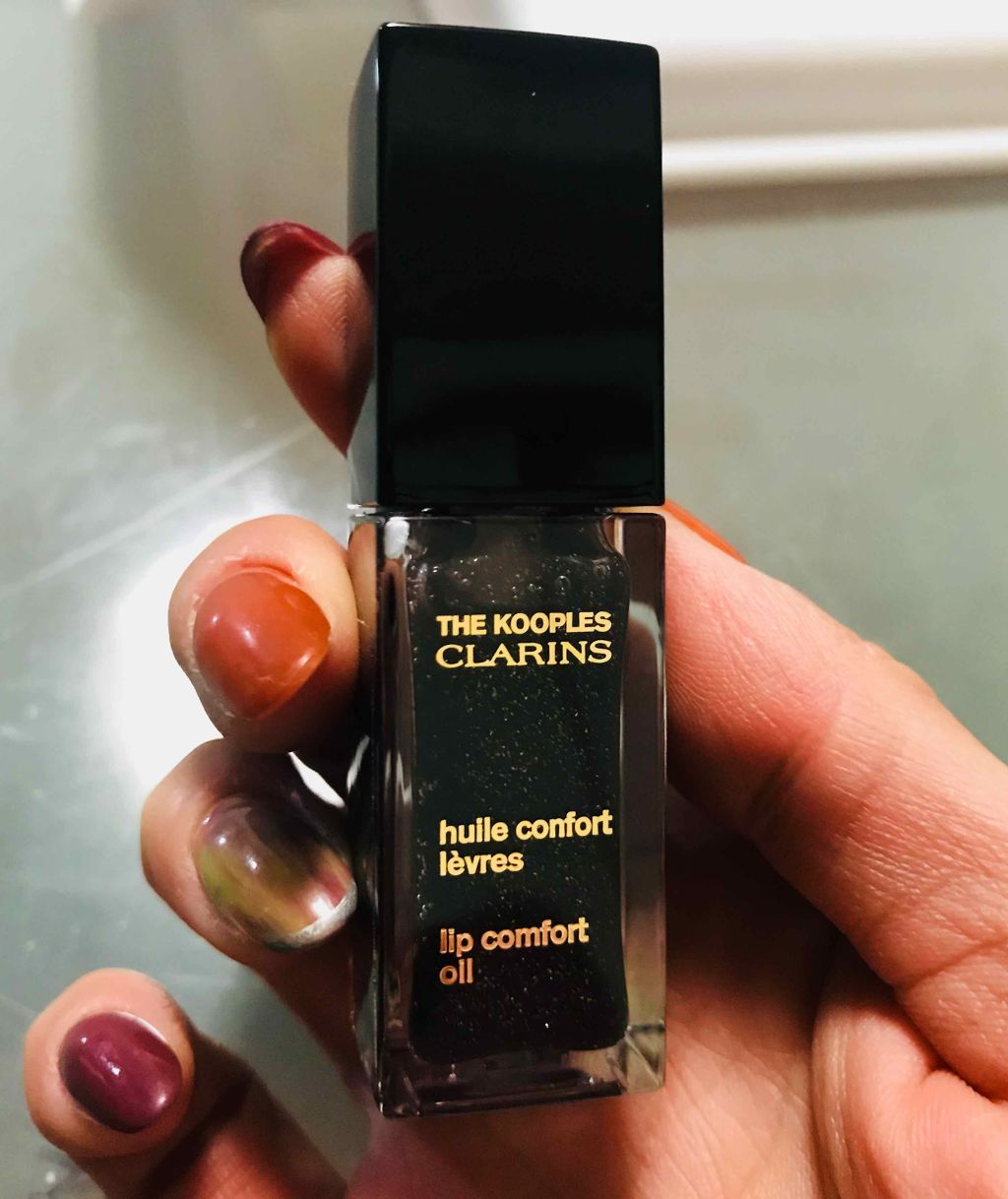 コンフォート リップオイル /CLARINS/リップグロスを使ったクチコミ(1枚目)