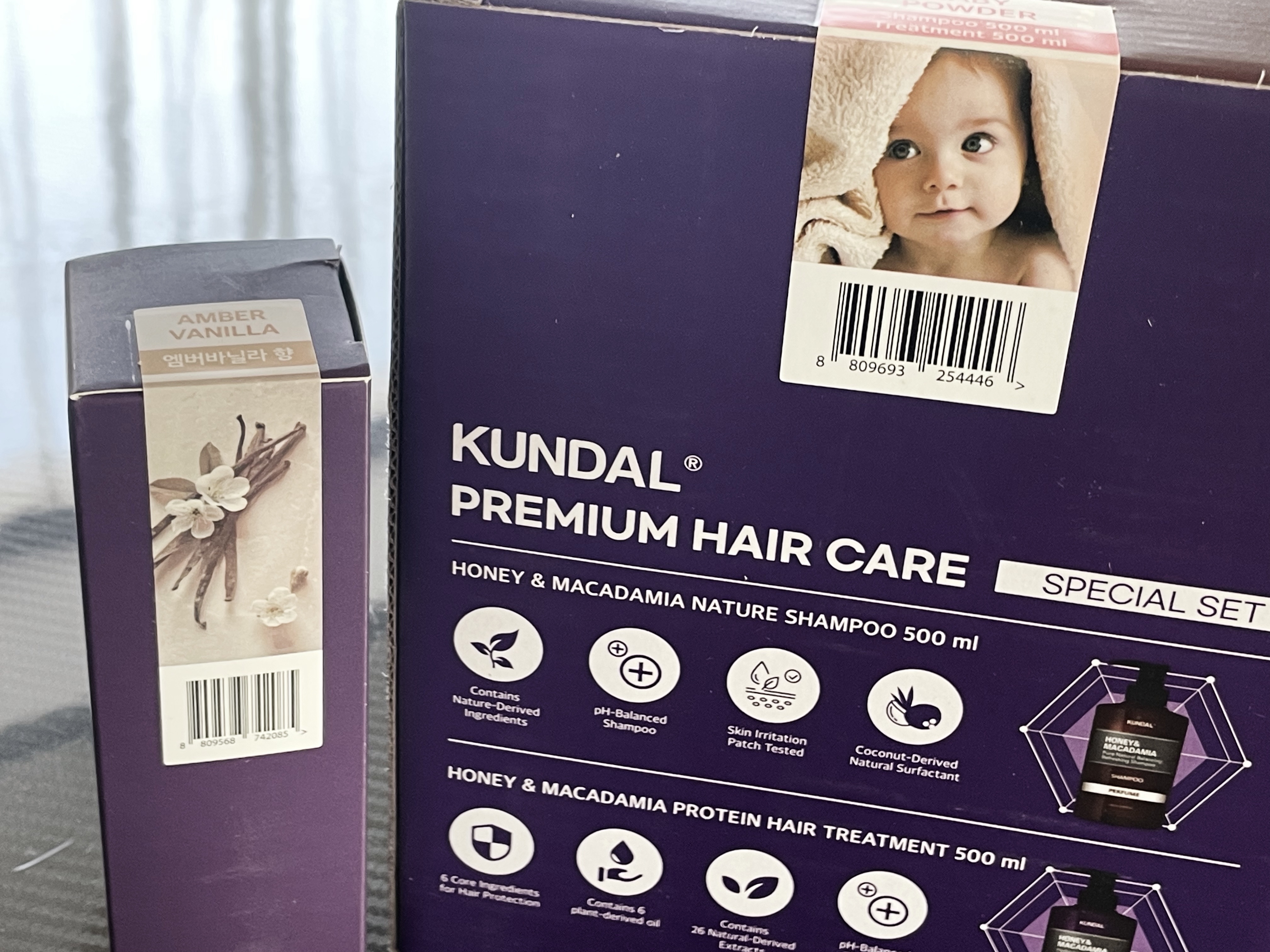 クンダル マカダミア ウルトラヘアセラム  アンバーバニラ(Amber Vanilla)/KUNDAL/ヘアオイルを使ったクチコミ（2枚目）