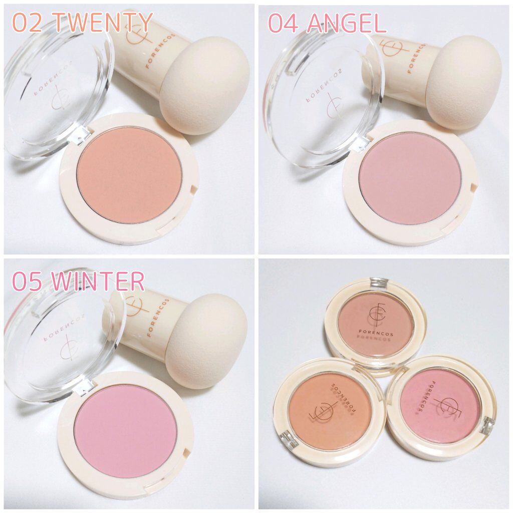 ピュアブラッシャー パフ付き/フォレンコス/パウダーチークを使ったクチコミ(2枚目)