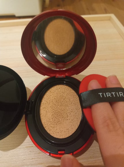 マスク フィット レッド クッション/TIRTIR(ティルティル)/クッションファンデーションを使ったクチコミ(2枚目)