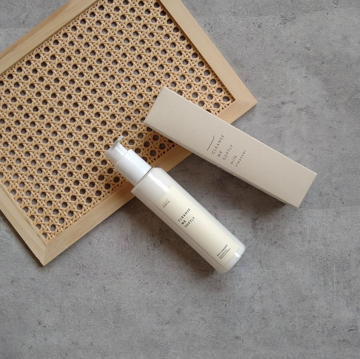 クレンズ ミー ソフトリー ミルククレンザー/SIORIS/ミルククレンジングを使ったクチコミ（1枚目）