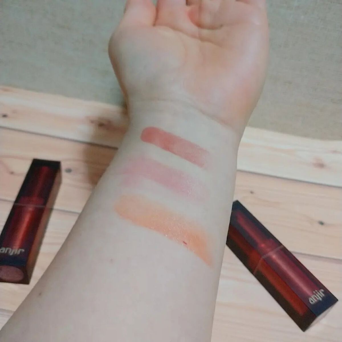 センシュアル リップ スティック/anjir/口紅を使ったクチコミ（2枚目）