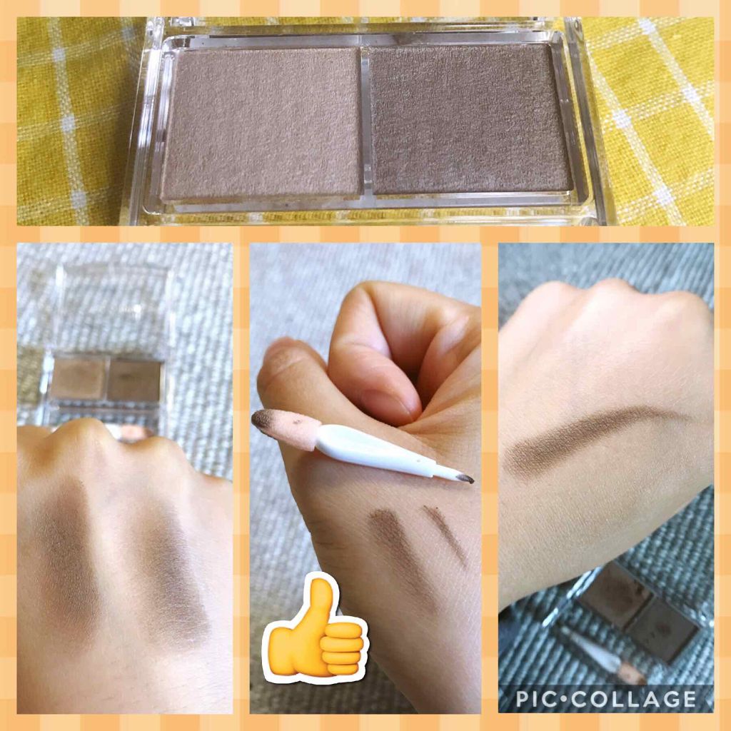 パウダーアイブロウR/CEZANNE/パウダーアイブロウを使ったクチコミ(1枚目)