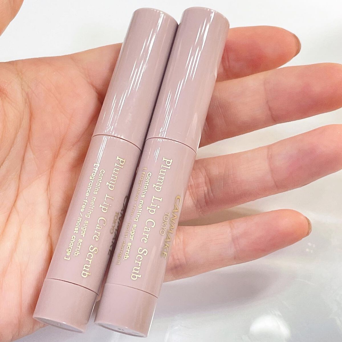 プランプリップケアスクラブ/キャンメイク/リップスクラブを使ったクチコミ（2枚目）