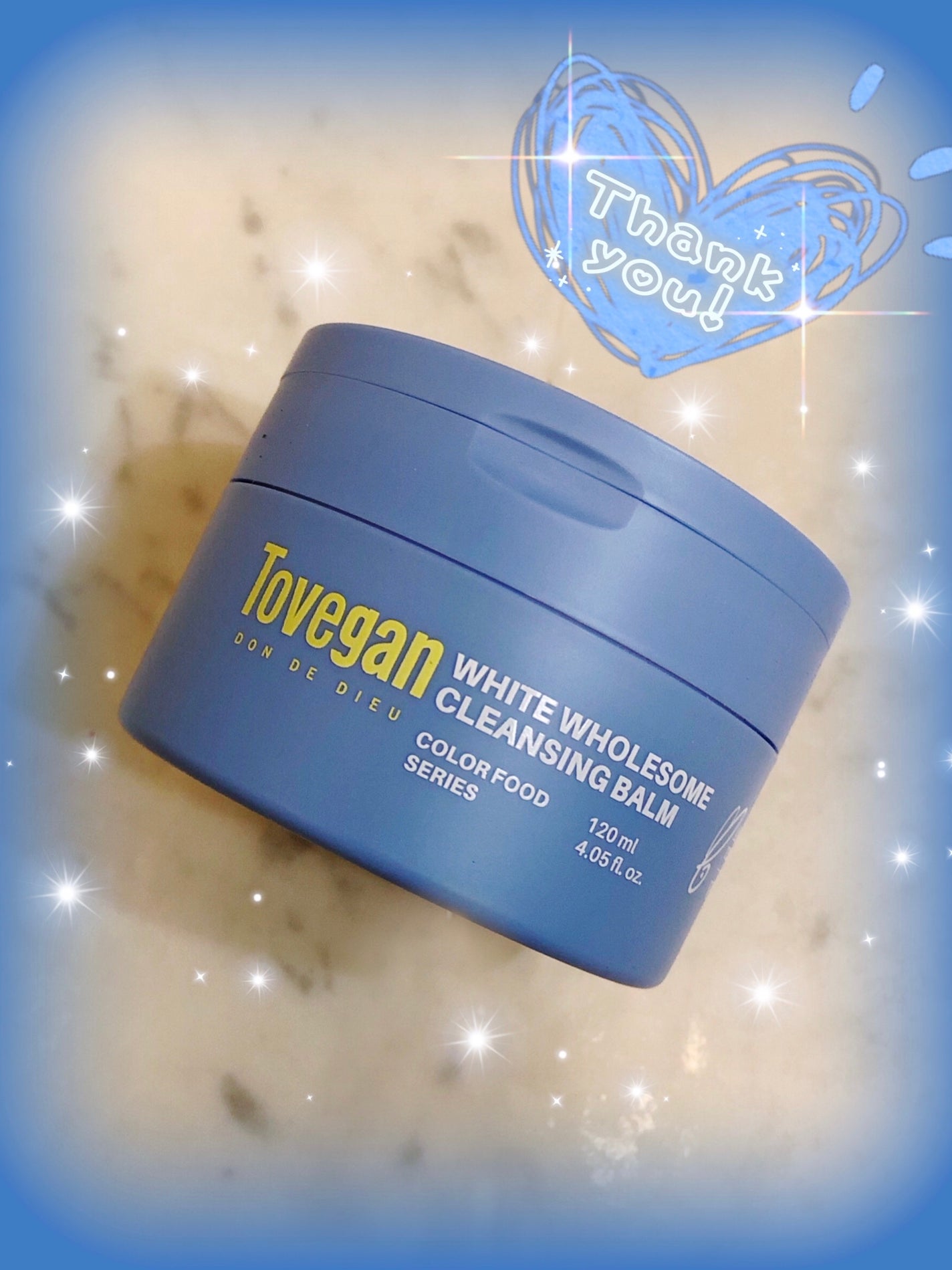 カラーフードシリーズホワイトホールサムクレンジングバーム/Tovegan/クレンジングバームを使ったクチコミ(1枚目)