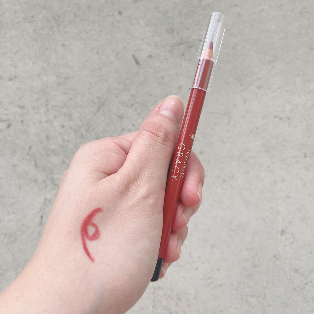 リップライナーペンシル/グレイシィ/リップライナーを使ったクチコミ（2枚目）