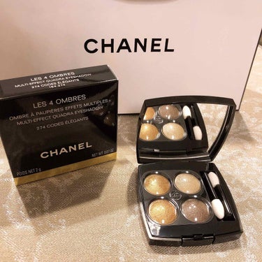 レ キャトル オンブル 364 カンドゥール エ セデュクシオン/CHANEL/アイシャドウパレットを使ったクチコミ（1枚目）