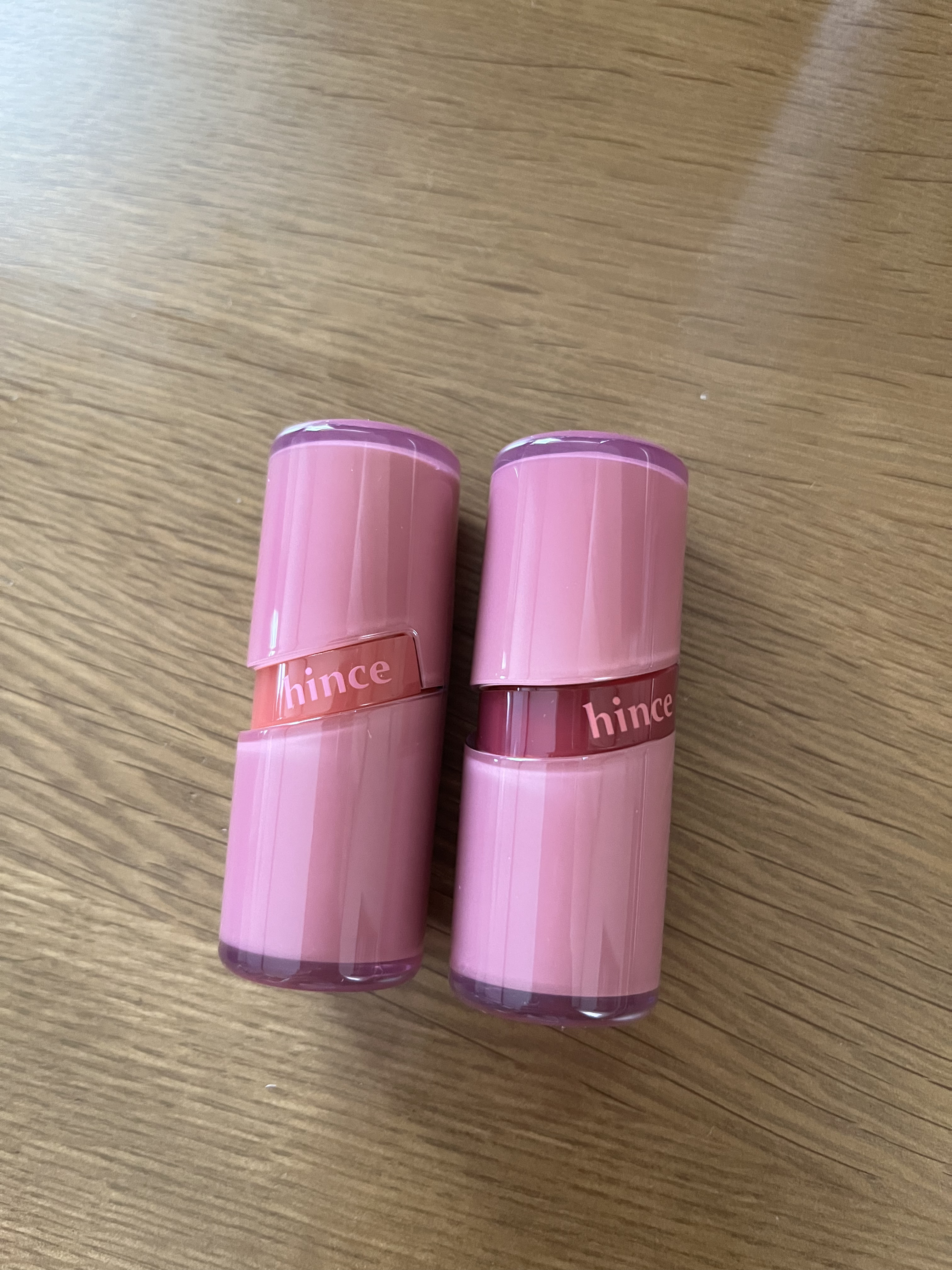 ロウグロウジェルティント R002 ロウローズ/hince/リップティントを使ったクチコミ（1枚目）