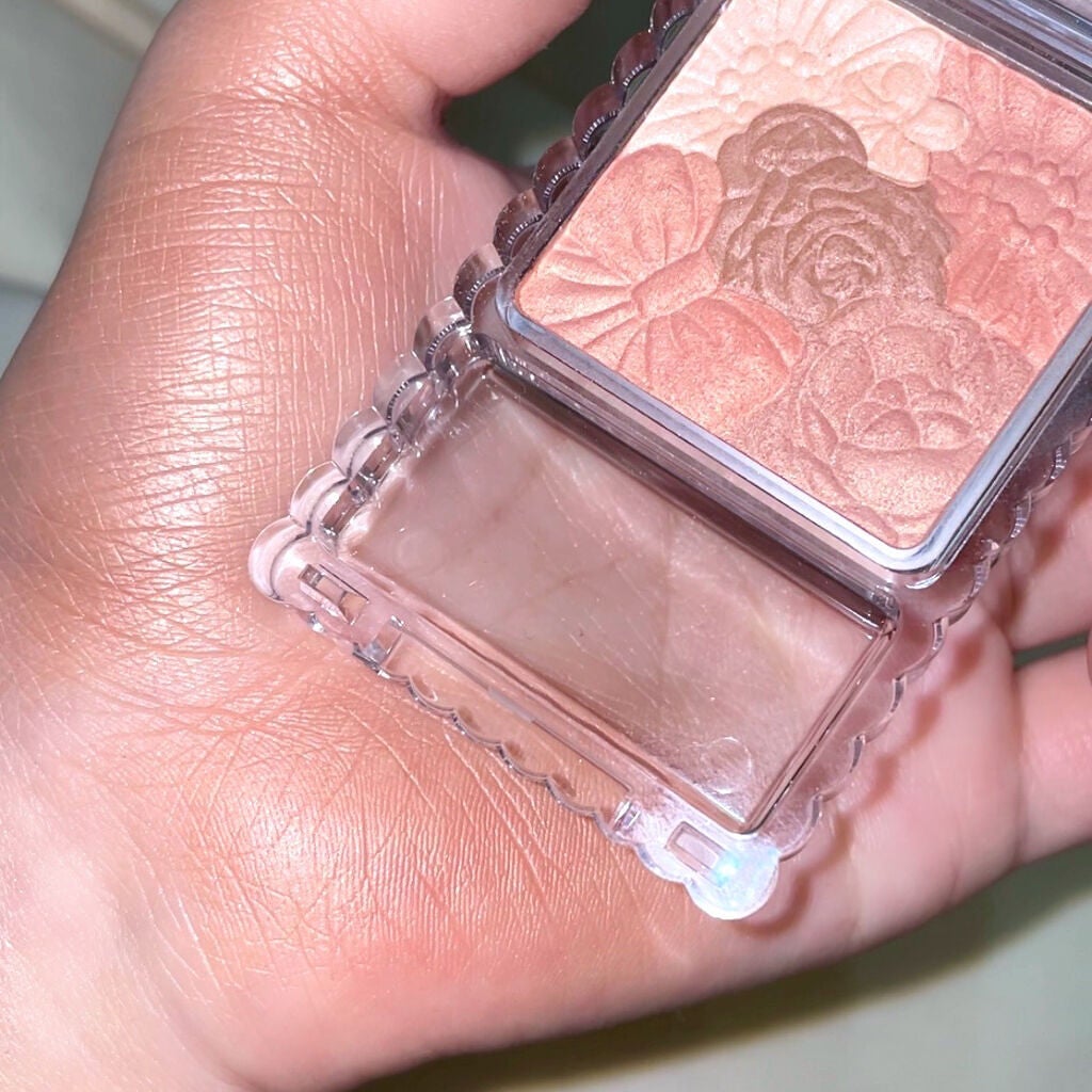 グロウフルールチークス/キャンメイク/パウダーチークを使ったクチコミ(3枚目)