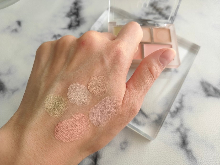 コンシールブレンダーパレット/LUNA/パレットコンシーラーを使ったクチコミ(3枚目)