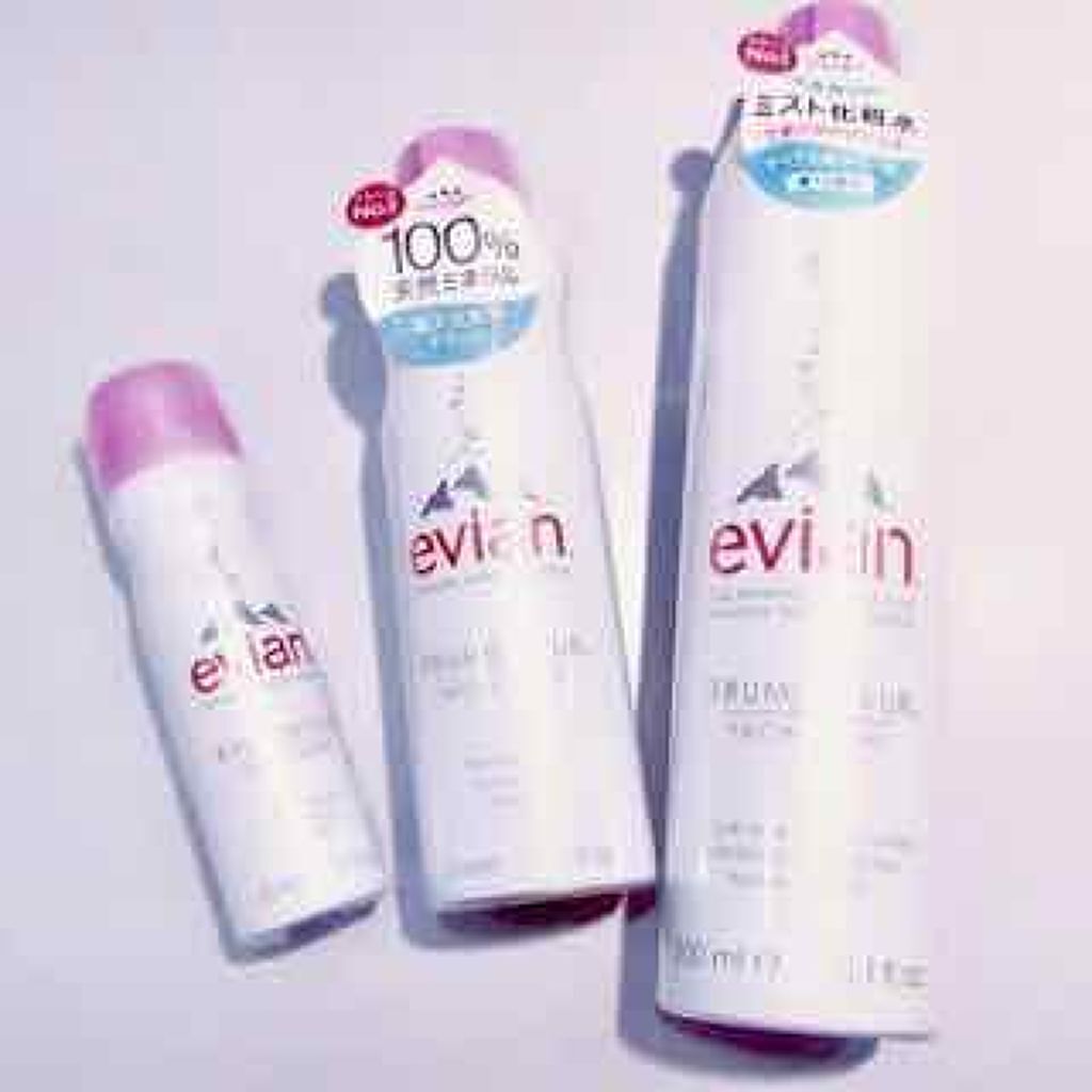 フェイシャルスプレー/エビアン/ミスト状化粧水を使ったクチコミ(3枚目)