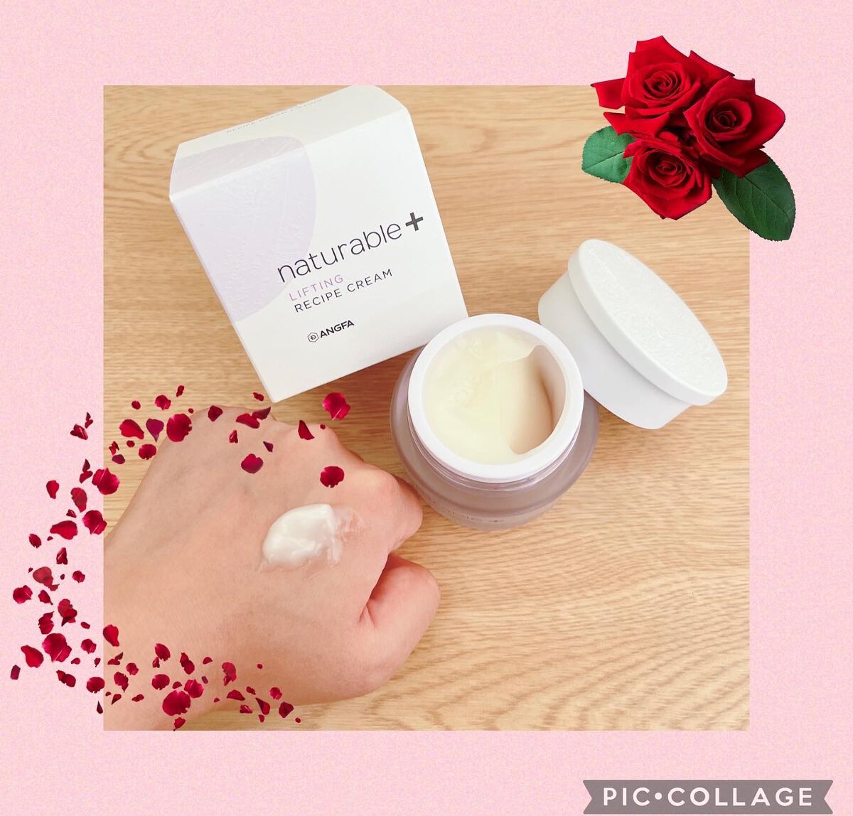 ナチュラブルプラス レシピクリーム リフティング/ナチュラブルプラス/フェイスクリームを使ったクチコミ（2枚目）