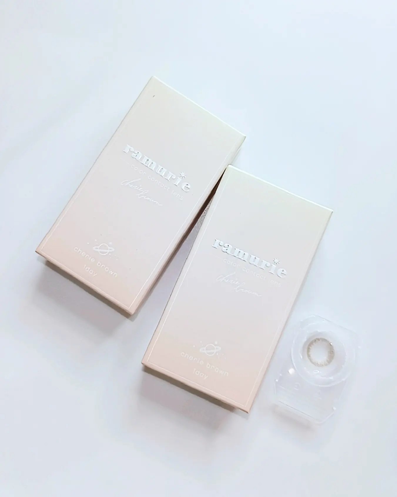 ramurie ラムリエ シェリブラウン/ramurie/ワンデー（１DAY）カラコンを使ったクチコミ（3枚目）
