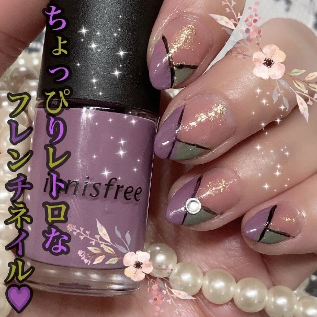 ネイル エナメル 細筆タイプ/ちふれ/マニキュアを使ったクチコミ（1枚目）