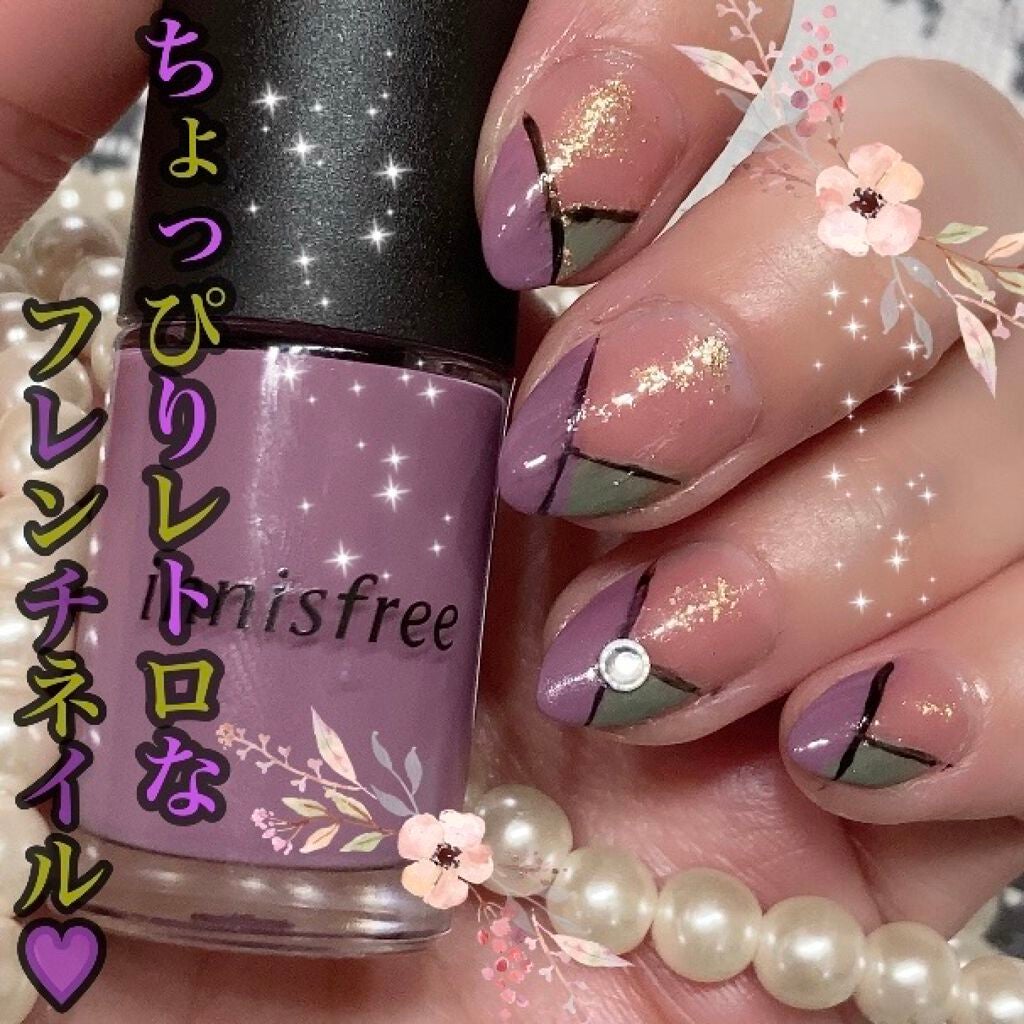 ネイル エナメル 細筆タイプ/ちふれ/マニキュアを使ったクチコミ(1枚目)