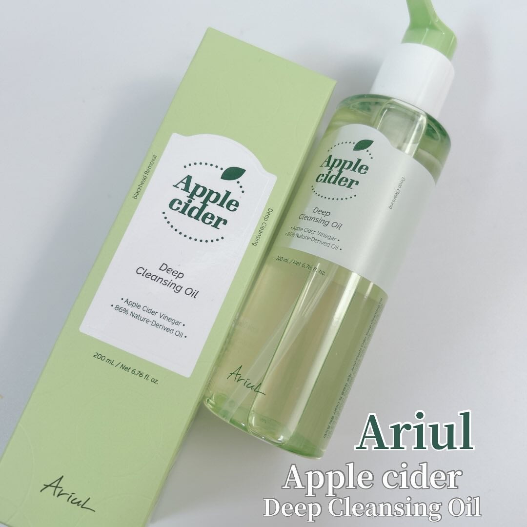 アリウルアップルサイダーディープクレンジングオイル/Ariul/オイルクレンジングを使ったクチコミ(1枚目)
