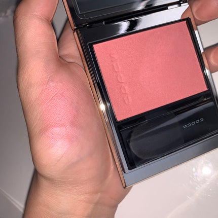 メルティング パウダー ブラッシュ/SUQQU/パウダーチークを使ったクチコミ(5枚目)