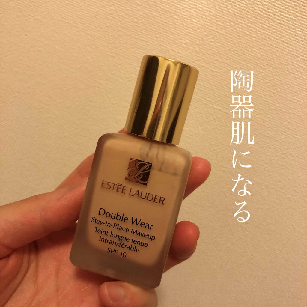 ダブル ウェア ステイ イン プレイス メークアップ  16 エクリュ/ESTEE LAUDER/リキッドファンデーションを使ったクチコミ（1枚目）