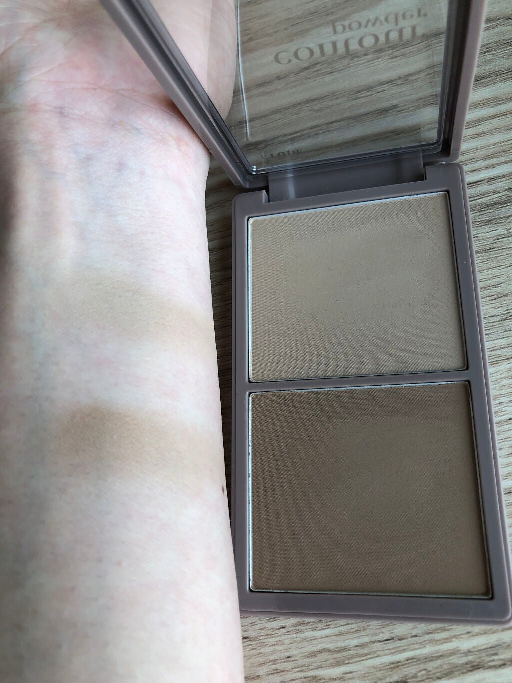 コントゥアパウダー/ETUDE/シェーディングを使ったクチコミ(3枚目)