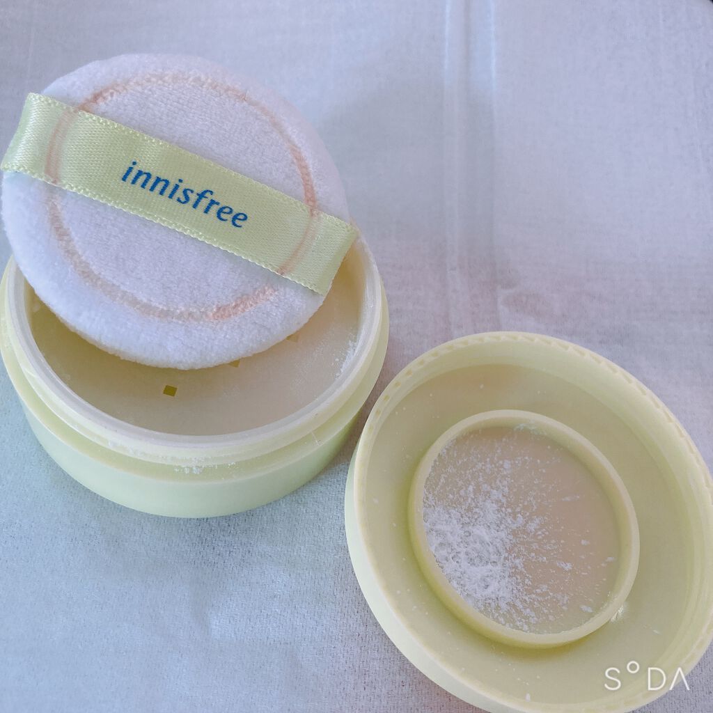 ノーセバム ミネラルパウダー LTD20/innisfree/ルースパウダーを使ったクチコミ（2枚目）