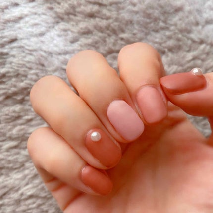 ジェルネイル(ライト対応)/セリア/ジェルネイルを使ったクチコミ(3枚目)