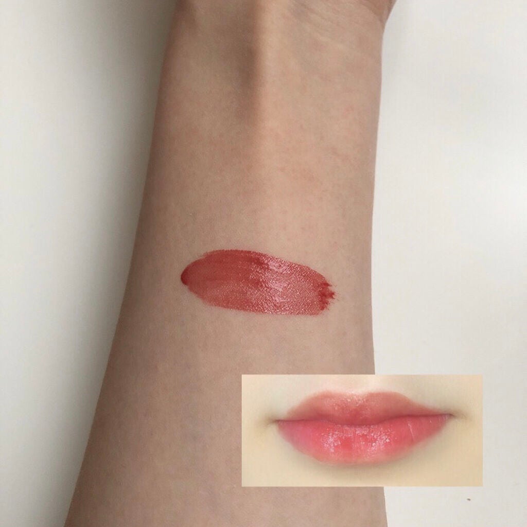 ルージュ ピュールクチュール ヴェルニ ウォーターステイン/YVES SAINT LAURENT BEAUTE/口紅を使ったクチコミ(2枚目)