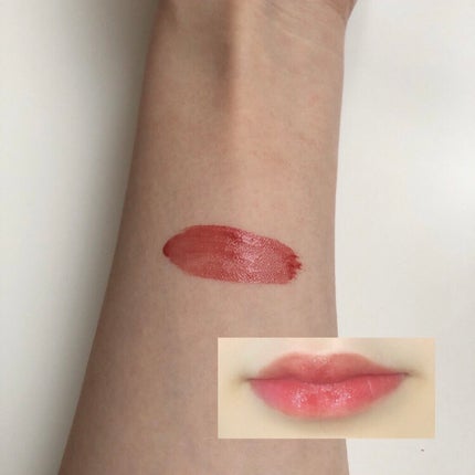 ルージュ ピュールクチュール ヴェルニ ウォーターステイン/YVES SAINT LAURENT BEAUTE/口紅を使ったクチコミ(2枚目)