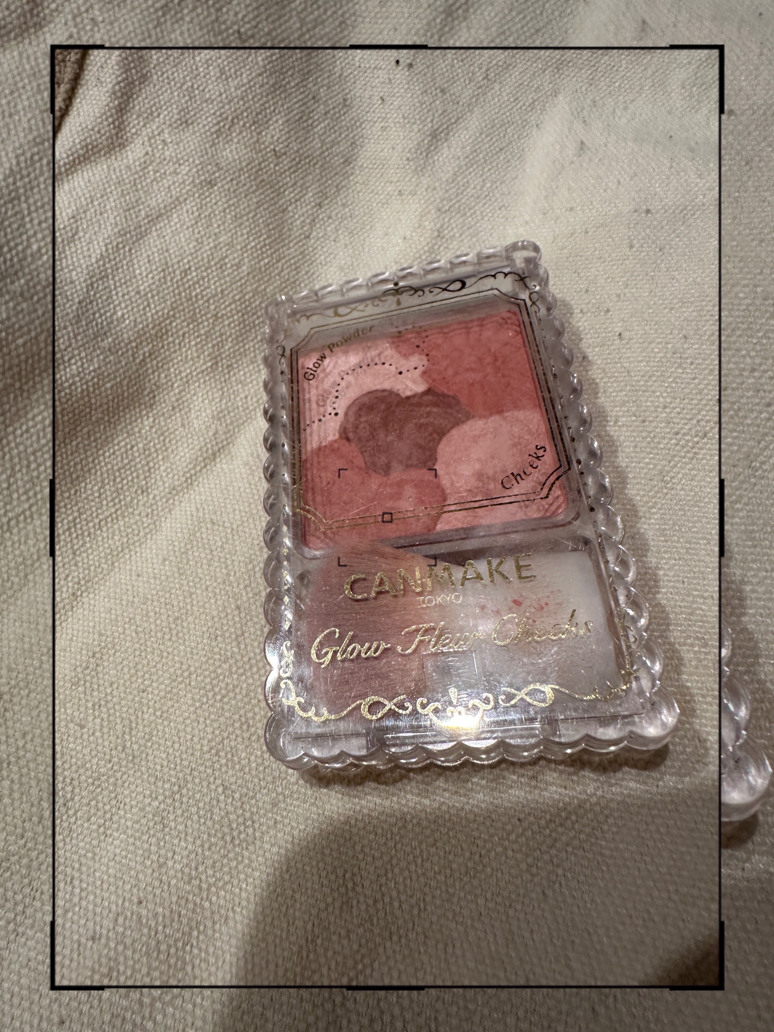 グロウフルールチークス/キャンメイク/パウダーチークを使ったクチコミ（1枚目）