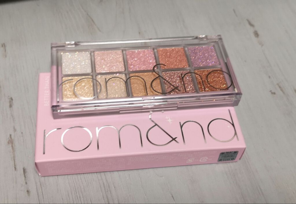 ベターザンパレット/rom&nd/アイシャドウパレットを使ったクチコミ（1枚目）