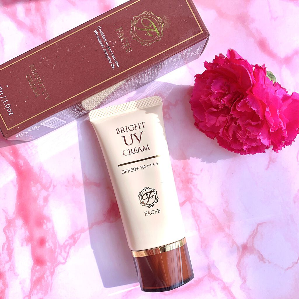 ブライトUVクリーム/Facee/日焼け止めクリームを使ったクチコミ(1枚目)