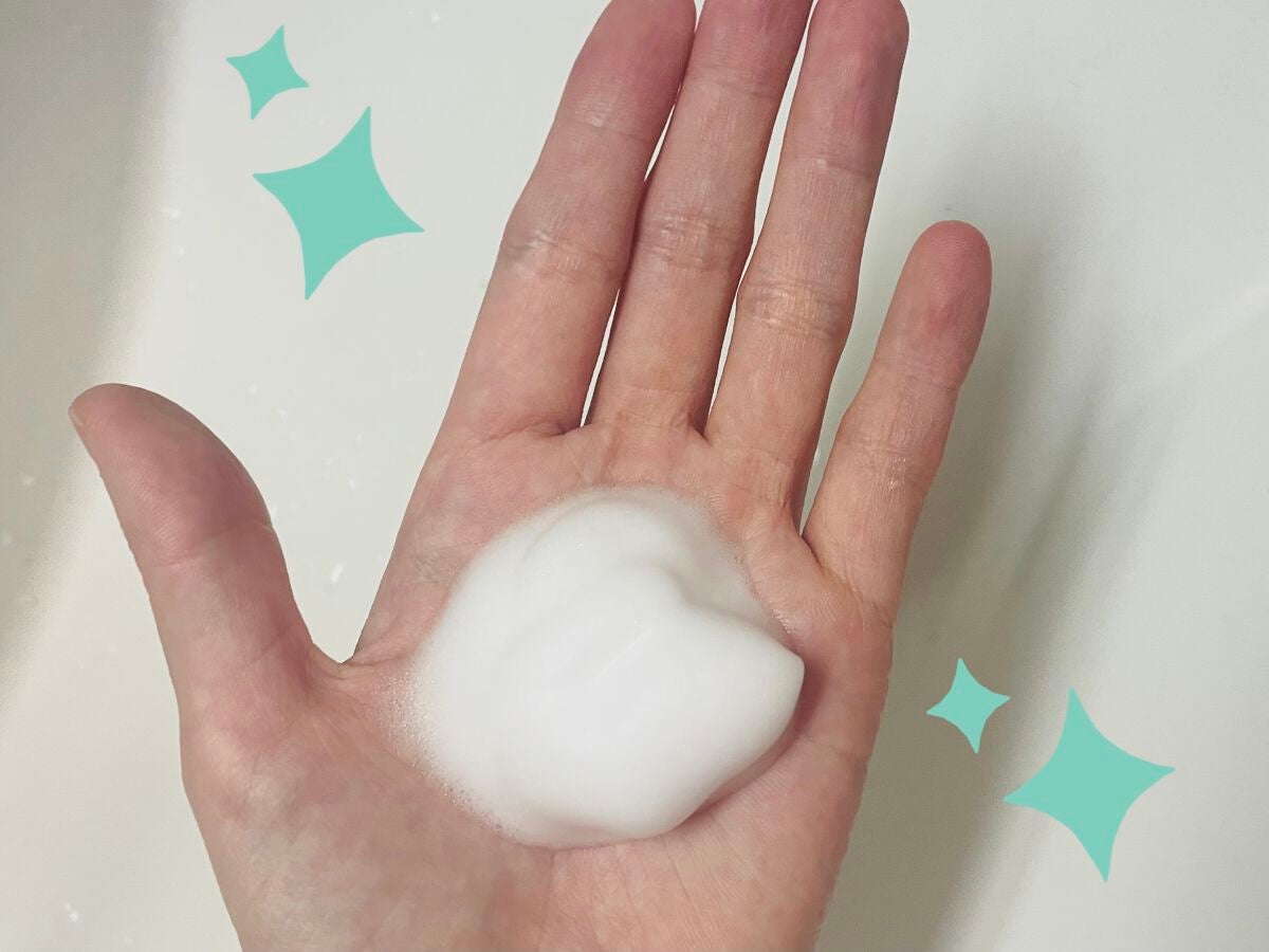 極潤 ハトムギ泡洗顔/肌ラボ/泡洗顔を使ったクチコミ(2枚目)