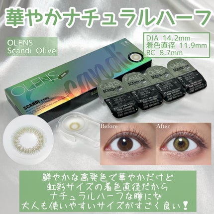 Ending 1day/OLENS/ワンデー(1DAY)カラコンを使ったクチコミ(4枚目)