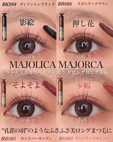 ラッシュエキスパンダー ロングロングロング EX/MAJOLICA MAJORCA/マスカラを使ったクチコミ（1枚目）