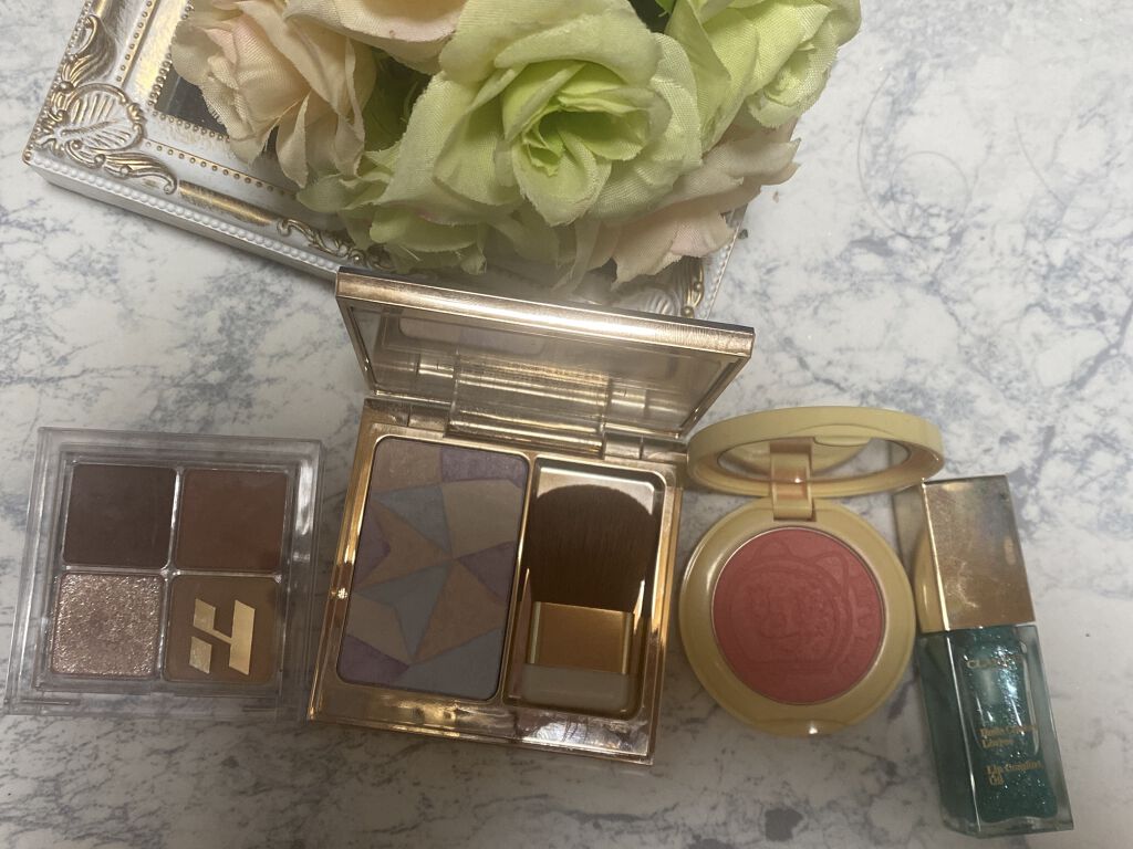 ホリカホリカ マイフェイブシャドウパレット（4カラー） #03 ROZELY/HOLIKA HOLIKA/アイシャドウパレットを使ったクチコミ（1枚目）