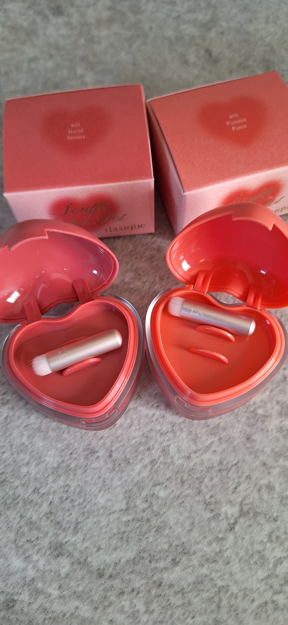 スフレカラーポット/dasique/口紅を使ったクチコミ（2枚目）