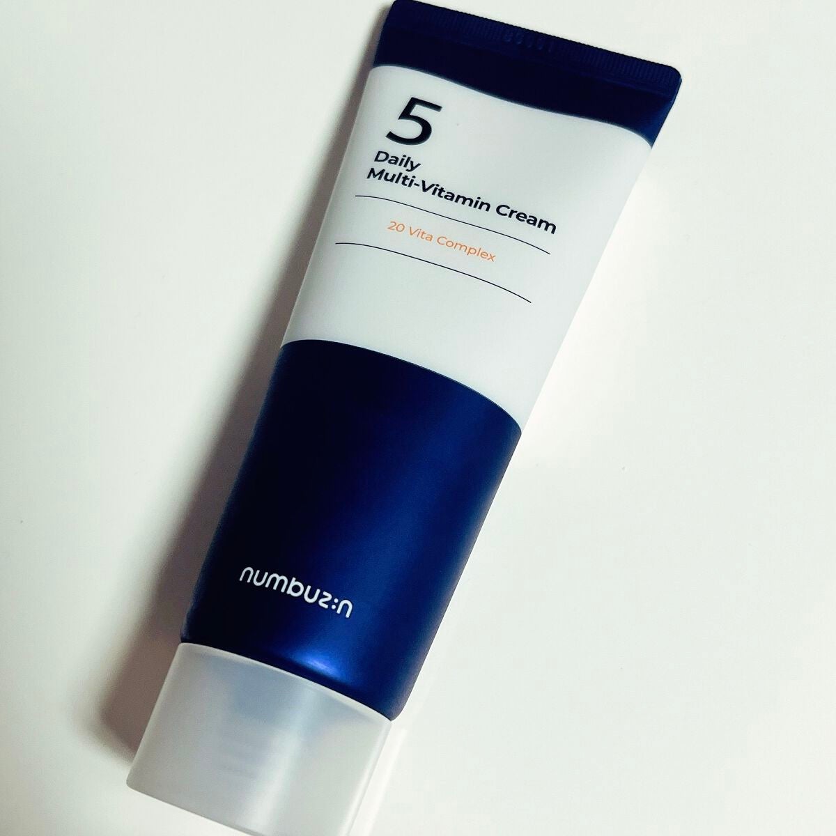 5番 22種マルチビタミンクリーム/numbuzin/フェイスクリームを使ったクチコミ(2枚目)