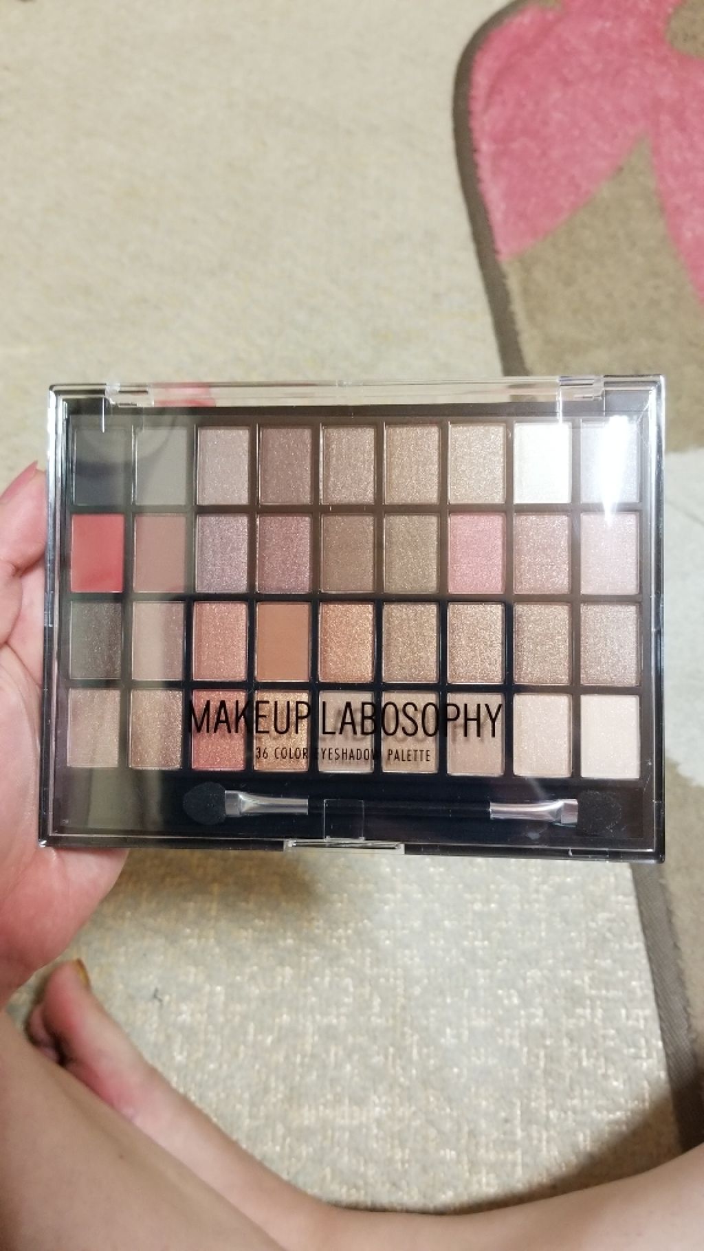 36カラーアイシャドウパレット/ドン・キホーテ/アイシャドウパレットを使ったクチコミ(1枚目)