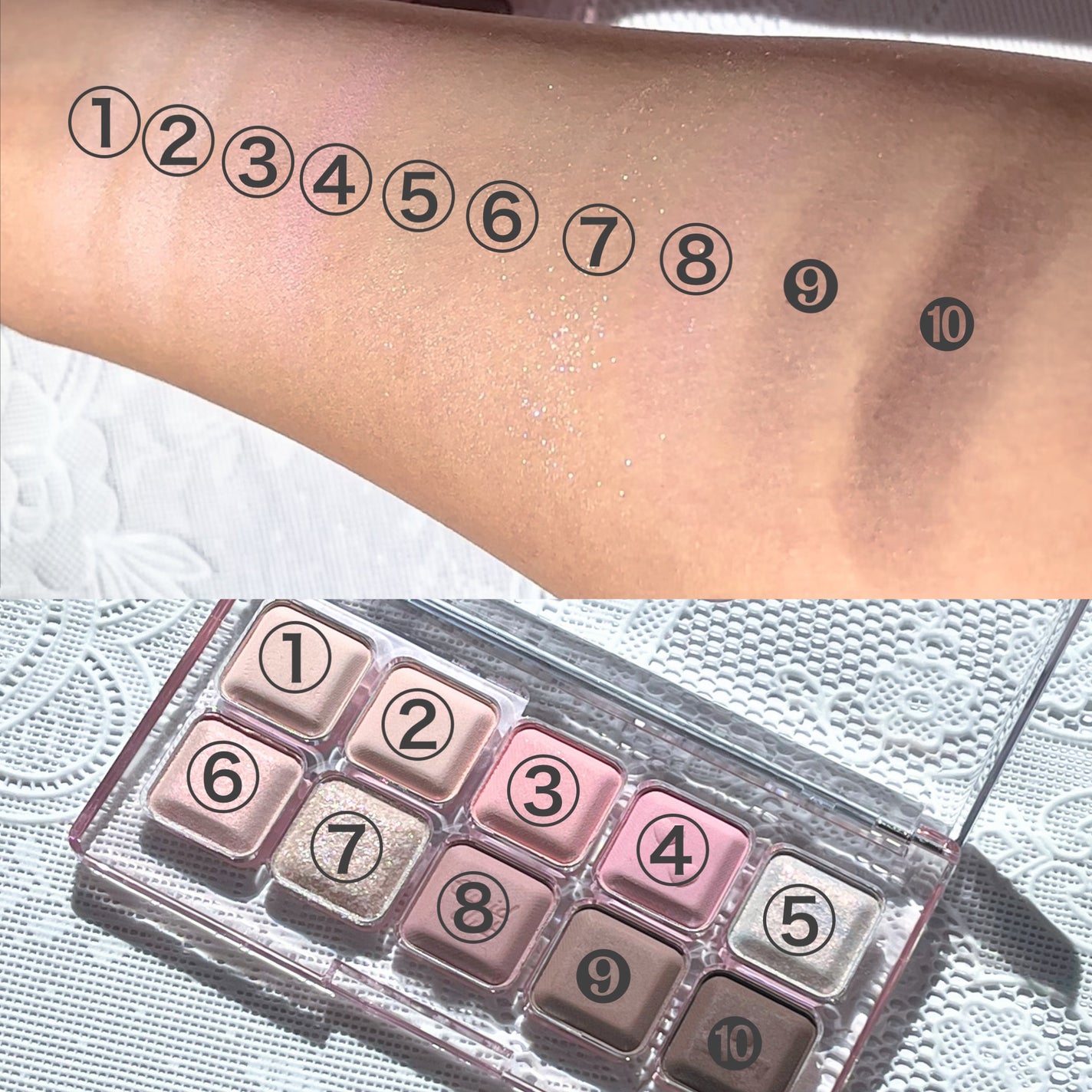 ムードキーボード/lilybyred/アイシャドウパレットを使ったクチコミ(3枚目)