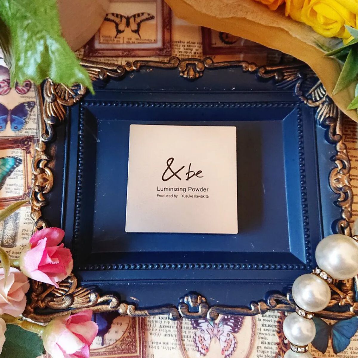 &be ルミナイジングパウダー/＆be/パウダーハイライトを使ったクチコミ（3枚目）