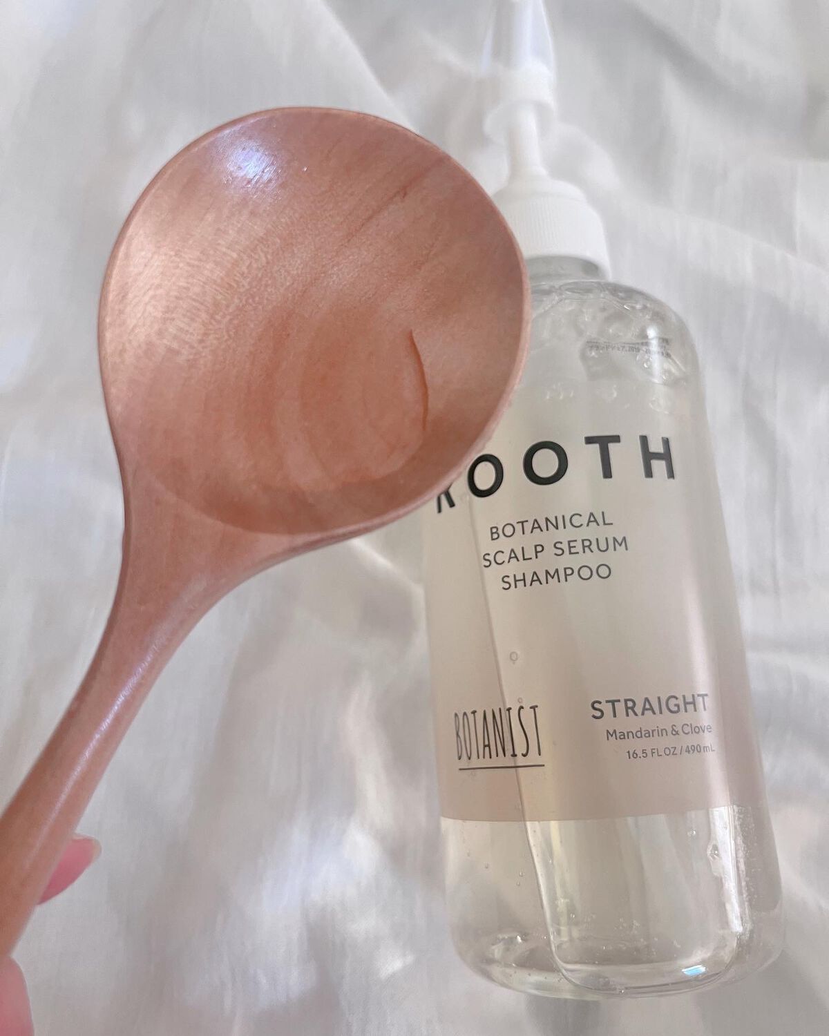 ルース ボタニカルスカルプセラム シャンプー(ストレート)/BOTANIST/市販シャンプーを使ったクチコミ(2枚目)