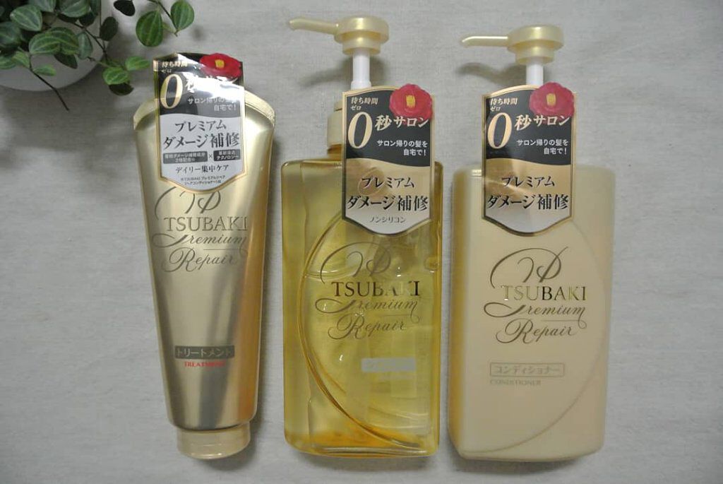 プレミアムリペア シャンプー／ヘアコンディショナー/TSUBAKI/市販シャンプーを使ったクチコミ（1枚目）