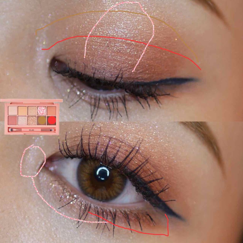 プロ アイ パレット/CLIO/アイシャドウパレットを使ったクチコミ(4枚目)