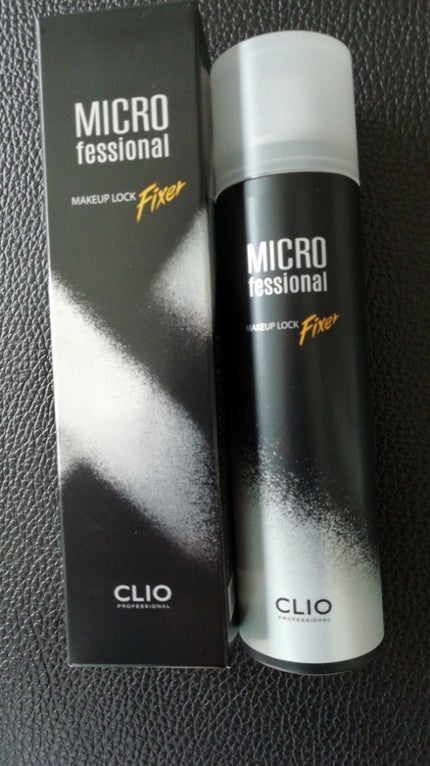 マイクロフェッショナルメイクアップロックフィクサー/CLIO/フィックスミストを使ったクチコミ(1枚目)