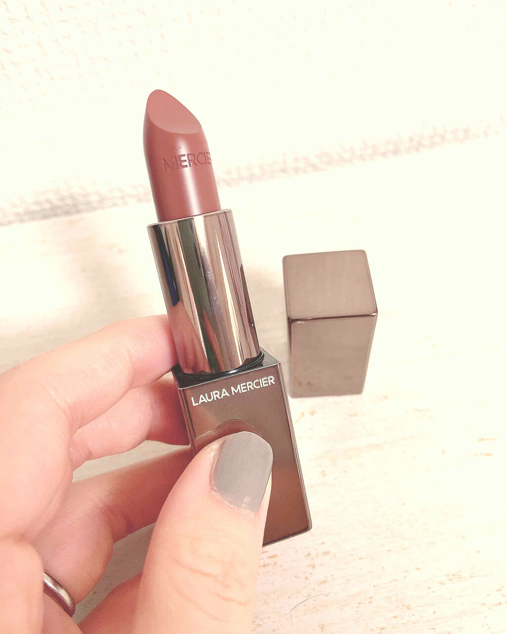 ルージュ エッセンシャル シルキー クリーム リップスティック/ローラ メルシエ/口紅を使ったクチコミ（1枚目）