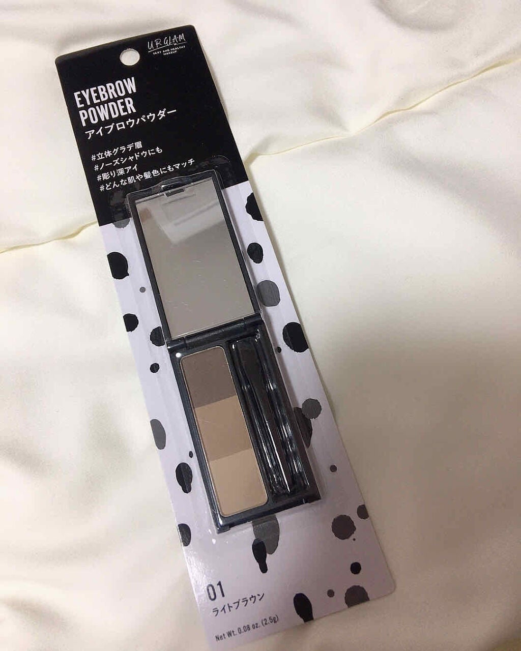 UR GLAM EYEBROW POWDER/U R GLAM/パウダーアイブロウを使ったクチコミ(2枚目)